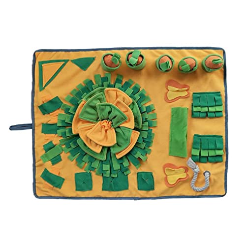 Hund Schnüffelmatte Slow Feeders Futtersuche Pad Interaktives Spielzeug Nasenarbeit Leckerli Schnüffeltrainingsmatte für kleine bis große Hunde Hund Schnüffelpad Puzzlematte Slow Feeders Spielzeug für Hund Schnüffelmatte Slow Feeders Futtersuche Pad Interaktives Spielzeug Nasenarbeit Leckerli Schnüffeltrainingsmatte für kleine bis große Hunde Hund Schnüffelpad Puzzlematte Slow Feeders Spielzeug für von Gissroys