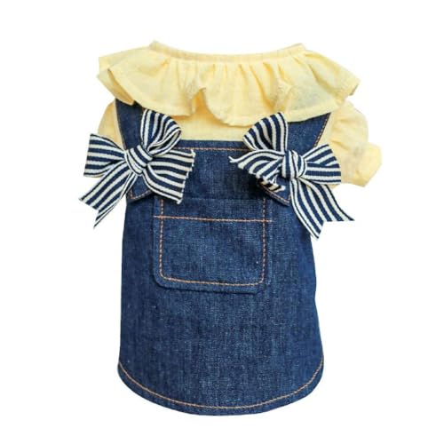 Hunde Kleider Welpen Kleider Hunde Rock Strap Kleid Für Hunde Mädchen Hunde Prinzessin Kleid Hunde Denims Kleid Hunde Kleidung Hunde Denims Kleid von Gissroys
