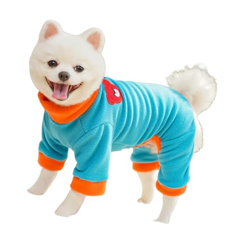 Gissroys Hunde Winterbekleidung Pelzige Weste Für Kleine Hunde Für Innen Und Außengebrauch Pullover Kleidung Outfit Polyester Haustierbekleidung Maschine Waschbar von Gissroys