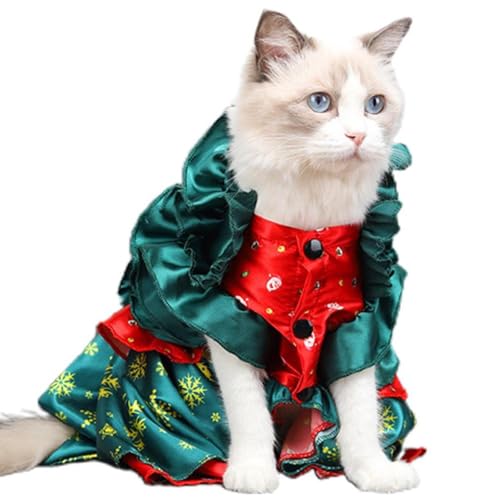 Hundekostüm, Winterkleidung, bequem, warm, Weihnachtskleid für Party, Geschenk für Kätzchen, kleines Outfit, Cosplay, Hundekleidung von Gissroys