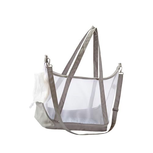 Nylon Net Pet Carrier Bag Mit Belüftetem Design Tragbarer Tragetasche Für Katzen Fahrt Freien Freien Katzenträger von Gissroys