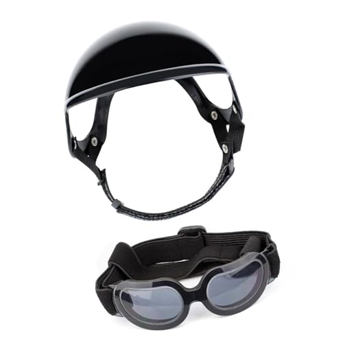 Verstellbare Haustierbrillenhundhelme Hundehut Helme Safetys Welpenschatten Mit Schutzbrille Verstellbare Haustierbrillenhundhelme Hundehut Helme Safetys Welpenschatten Mit Schutzbrille von Gissroys
