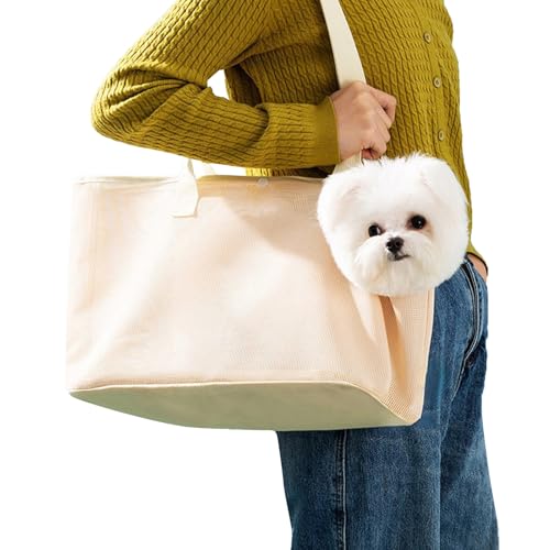 Cat Shoulder Carrier, Portable Small Dog Carry Bag, Breathable Mesh Travel Tote with Anti Escape Design, Lightweight Pet Backpack for Walking & Outdoor Adventures von Gitekain