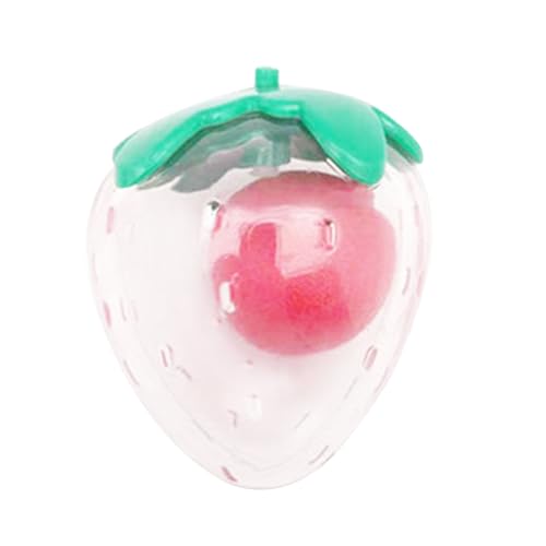 Erdbeer-Hundespielzeug, interaktives Kauspielzeug, robust, quietschend, gegen Langeweile, kleine Größe für Welpen und Hunde, fördert die Gesundheit und fördert die Spielzeit, 7,5 x 9 cm Erdbeer-Hundespielzeug, interaktives Kauspielzeug, robust, quietschend, gegen Langeweile, kleine Größe für Welpen und Hunde, fördert die Gesundheit und fördert die Spielzeit, 7,5 x 9 cm von Gitekain