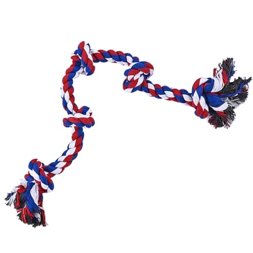 Gitekain Dog Dentals Rope, Chewing Teething Toys, Size About 90x5x5cm Breed, Indestructible Chewing Tool for Teeth Cleaning and Boredom Relief, Material Cotton Rope Gitekain Dog Dentals Rope, Chewing Teething Toys, Size About 90x5x5cm Breed, Indestructible Chewing Tool for Teeth Cleaning and Boredom Relief, Material Cotton Rope von Gitekain