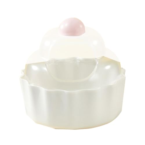 Hamstertoilette | Kuchenförmiger Grabsandbehälter für Hamster | transparent, auslaufsicher, auslaufsicher, rutschfest, Hamster-Badezimmer für kleine Haustiere, Käfigzubehör Hamstertoilette | Kuchenförmiger Grabsandbehälter für Hamster | transparent, auslaufsicher, auslaufsicher, rutschfest, Hamster-Badezimmer für kleine Haustiere, Käfigzubehör von Gitekain