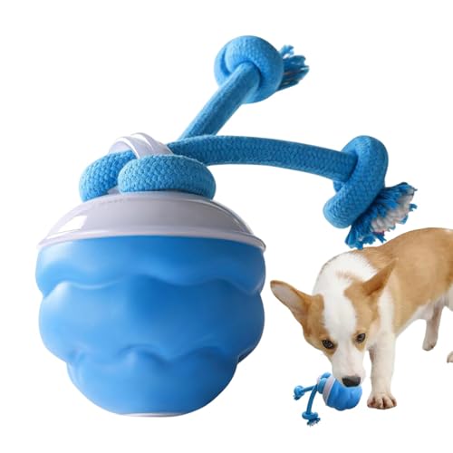 Gitekain Interactive Dog Ball, Touch Motion Activated Rolling Toy, USB Rechargeable Squeaky Rolling Balls, Smart Interactive for Puppy, Small, Medium Dogs, 2.95x2.95x4.33 Inches von Gitekain