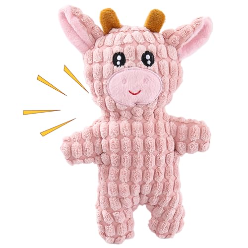 Gitekain Plush Squeaky Dog Toys, Tough Stuffed Animal for Puppies, Sturdy Chew Boredom Relief and Teething, Interactive Squeaky Toy to Keep Dogs Busy and Clean Teeth Gitekain Plush Squeaky Dog Toys, Tough Stuffed Animal for Puppies, Sturdy Chew Boredom Relief and Teething, Interactive Squeaky Toy to Keep Dogs Busy and Clean Teeth von Gitekain