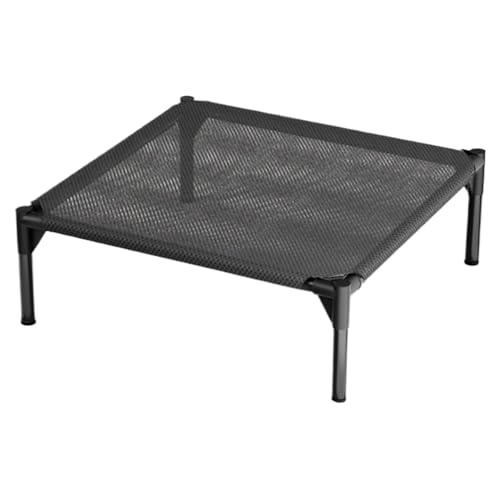 Hunde-Outdoor-Bett, wasserdichtes, erhöhtes Katzenkissen, atmungsaktives Kühlkissen, rutschfeste, waschbare Kiste, ideal für drinnen, Winterspielplatz, Camping, 49 x 49 x 19 x 19 cm Hunde-Outdoor-Bett, wasserdichtes, erhöhtes Katzenkissen, atmungsaktives Kühlkissen, rutschfeste, waschbare Kiste, ideal für drinnen, Winterspielplatz, Camping, 49 x 49 x 19 x 19 cm von Gitekain