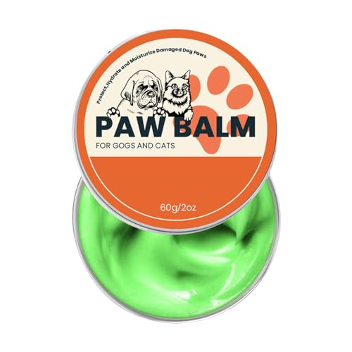 Hundepfotencreme, Nasen- und Pfotenbalsam für Hunde | Feuchtigkeitscreme für Pfoten - Effektiver organischer, feuchtigkeitsspendender Nasen- und Pfotenbalsam für Hunde, der trockene, rissige und besch Hundepfotencreme, Nasen- und Pfotenbalsam für Hunde | Feuchtigkeitscreme für Pfoten - Effektiver organischer, feuchtigkeitsspendender Nasen- und Pfotenbalsam für Hunde, der trockene, rissige und besch von Gitekain