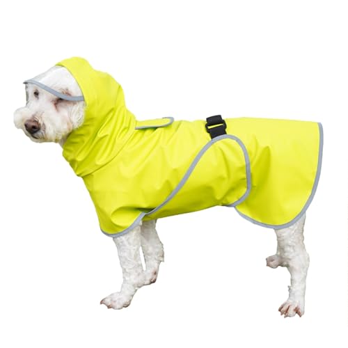 Hunderegenmantel | Reflektierende Haustierkleidung | Wasserdichter Hundeponcho, verstellbarer Haustier-Regenmantel, Hunde-Regenjacke mit Kapuze, leichte Hunde-Regenjacke, reflektierender Streifen-Hund Hunderegenmantel | Reflektierende Haustierkleidung | Wasserdichter Hundeponcho, verstellbarer Haustier-Regenmantel, Hunde-Regenjacke mit Kapuze, leichte Hunde-Regenjacke, reflektierender Streifen-Hund von Gitekain