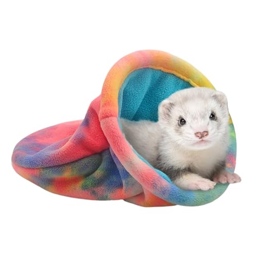 Igelbett, gemütliche kleine Haustierhöhle, Frettchen-Kuschelsack, Fleece-Hamster-Schlafsack, kleines Haustier-Schlafbett, 18 x 29 cm, Hasen-Schlafsack, Rennmäuse, gemütliche Höhle, Igelbett, gemütliche kleine Haustierhöhle, Frettchen-Kuschelsack, Fleece-Hamster-Schlafsack, kleines Haustier-Schlafbett, 18 x 29 cm, Hasen-Schlafsack, Rennmäuse, gemütliche Höhle, von Gitekain