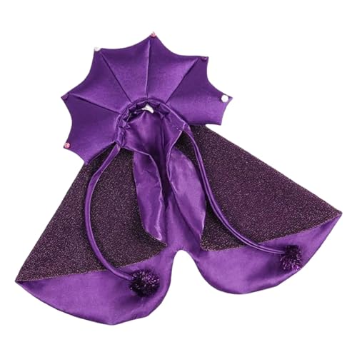 Katzen-Halloween-Kostüm, Hexenhut, Katzenkostüm, Katzen-Zauberer-Outfit, Halloween-Hundekleidung, Katzenumhang, Halloween, bequemes Kostüm für kleine, mittelgroße Katzen, Hunde/Umhang, 80 g, Hut 20 g Katzen-Halloween-Kostüm, Hexenhut, Katzenkostüm, Katzen-Zauberer-Outfit, Halloween-Hundekleidung, Katzenumhang, Halloween, bequemes Kostüm für kleine, mittelgroße Katzen, Hunde/Umhang, 80 g, Hut 20 g von Gitekain