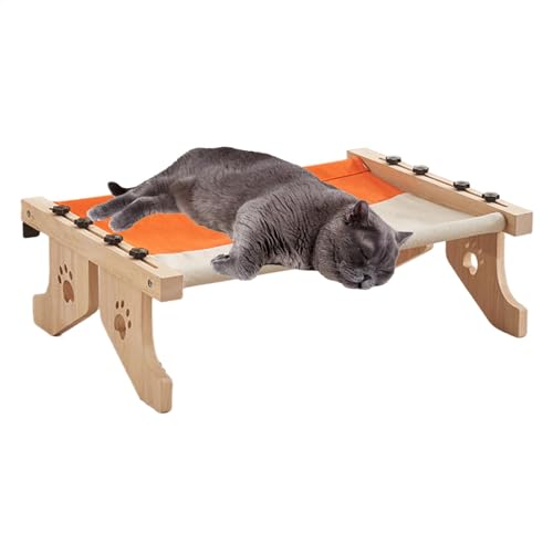 Katzenbett aus , Nistsitz, verstellbare Katzenfensterbank Sitzstange, Katzenhängematte Sitz mit Kissen, Katzenbett zum Schlafen und Spielen, Fensterhängematte für Katzen, Katzennest aus zum Katzenbett aus , Nistsitz, verstellbare Katzenfensterbank Sitzstange, Katzenhängematte Sitz mit Kissen, Katzenbett zum Schlafen und Spielen, Fensterhängematte für Katzen, Katzennest aus zum von Gitekain