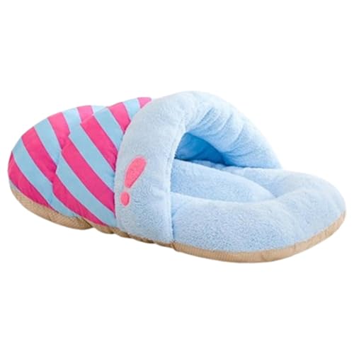 Katzenhausbett, Plüsch-Katzennest, Winterpantoffeln, Katzenbett, halbgeschlossenes Haustierbett, gemütliches Haustierschlafwerkzeug, Hunde-Katzenbett, Kleintierhausbett, bequemes Haustierbett, warmes Katzenhausbett, Plüsch-Katzennest, Winterpantoffeln, Katzenbett, halbgeschlossenes Haustierbett, gemütliches Haustierschlafwerkzeug, Hunde-Katzenbett, Kleintierhausbett, bequemes Haustierbett, warmes von Gitekain