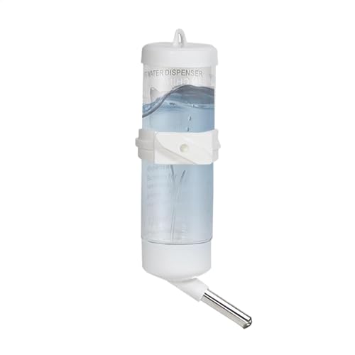 Kleintiertränke, Käfig-Wasserspender, 250 ml Kleintier-Bewässerung, auslaufsichere Haustier-Trinker für Chinchilla, Frettchen, Eichhörnchen, einfach zu installieren und zu reinigen von Gitekain