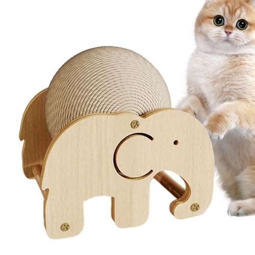 Natürlicher Sisal-Kratzball, Kätzchen-Sisalseil-Ballbrett, rutschfest, Katzenfüllung, Indoor-Katzen, Haustier-Möbelbedarf, Kaninchenkratzball, Spielzeug, stabile Basis für Katzen Natürlicher Sisal-Kratzball, Kätzchen-Sisalseil-Ballbrett, rutschfest, Katzenfüllung, Indoor-Katzen, Haustier-Möbelbedarf, Kaninchenkratzball, Spielzeug, stabile Basis für Katzen von Gitekain