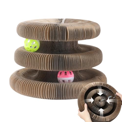 Orgel-Kratzball für Katzen, Orgel-Kratzball für Katzen,Interaktives Katzen-Akkordeonspielzeug, Faltbarer Kratzbaum | Faltbarer -Spielzeug-Kratzball, verschleißfest, magnetisches Katzenklauens Orgel-Kratzball für Katzen, Orgel-Kratzball für Katzen,Interaktives Katzen-Akkordeonspielzeug, Faltbarer Kratzbaum | Faltbarer -Spielzeug-Kratzball, verschleißfest, magnetisches Katzenklauens von Gitekain