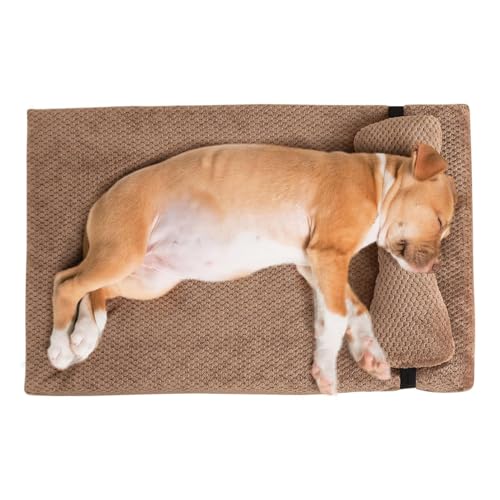 Orthopädische Schlafmatte, abnehmbares Kissen, Hundebett, rutschfeste Unterseite, Haustier-Couch-Bett, Couch, Hundebett, Hundekäfigbett, bequemes Hundebett, Haustier-Couch-Bett, mittelgroßes Hundebett Orthopädische Schlafmatte, abnehmbares Kissen, Hundebett, rutschfeste Unterseite, Haustier-Couch-Bett, Couch, Hundebett, Hundekäfigbett, bequemes Hundebett, Haustier-Couch-Bett, mittelgroßes Hundebett von Gitekain