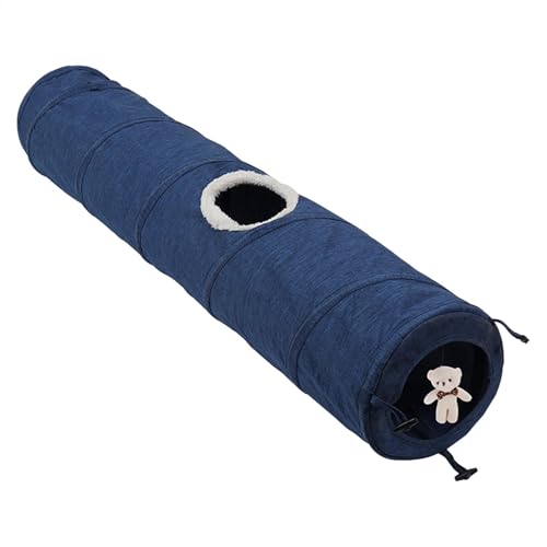 Pet Tunnel Toy, Tube Tunnel Interactive Cat Dog Plaything, 46.85x7.09x7.09 Inches Small Animal Exercise Passage Habitat for Indoor Use, All Season Pet Activity Furniture Pet Tunnel Toy, Tube Tunnel Interactive Cat Dog Plaything, 46.85x7.09x7.09 Inches Small Animal Exercise Passage Habitat for Indoor Use, All Season Pet Activity Furniture von Gitekain