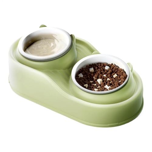 Tilted Cat Food Bowls, Raised Pet Food Bowls, Anti Vomiting Cat Bowls, Double Pet Bowls Ceramic, Elevated Dog Feeding Bowls, Tilted Puppy Feeding Dishes, Anti-Slip Cat Food Bowls, Raised Puppy Ceramic Tilted Cat Food Bowls, Raised Pet Food Bowls, Anti Vomiting Cat Bowls, Double Pet Bowls Ceramic, Elevated Dog Feeding Bowls, Tilted Puppy Feeding Dishes, Anti-Slip Cat Food Bowls, Raised Puppy Ceramic von Gitekain