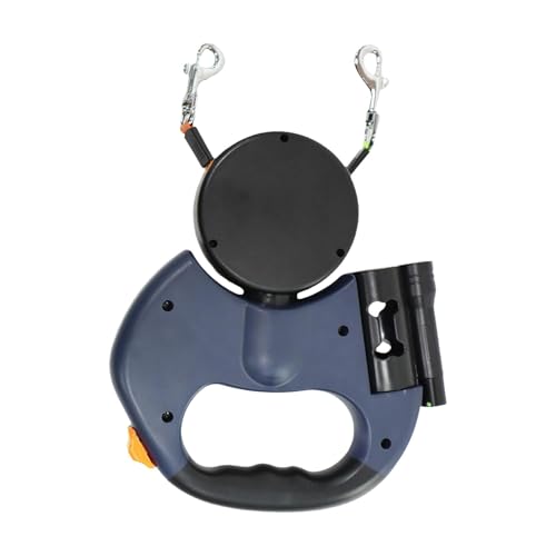 Two Dog Retractable Rope, Double Dog Walking Rope, Reflective Pet Walking, Automatic Untangle Pet Rope, ABS Nylon Retractable Rope, Compact Dog Walking Rope, Reflective Retractable Two Dog Retractable Rope, Double Dog Walking Rope, Reflective Pet Walking, Automatic Untangle Pet Rope, ABS Nylon Retractable Rope, Compact Dog Walking Rope, Reflective Retractable von Gitekain
