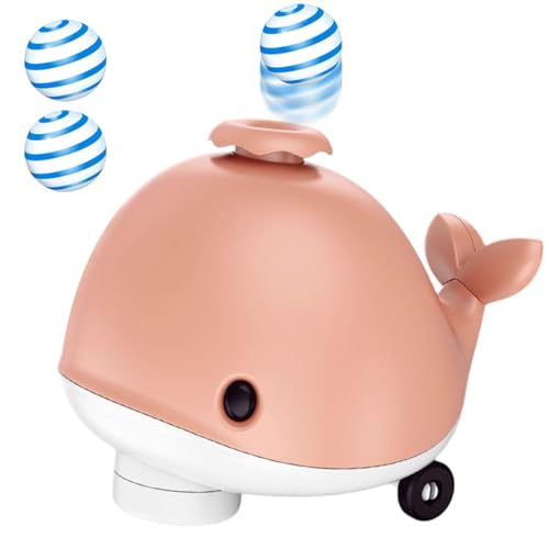 Whale Schwimmender Ball, elektrischer schwimmender Ball, flexible & Musikfunktion, Kühlventilator, Haustierbedarf, Balancing-Blasspiele für Katzen, Kätzchen, 14 x 10 x 12 cm Whale Schwimmender Ball, elektrischer schwimmender Ball, flexible & Musikfunktion, Kühlventilator, Haustierbedarf, Balancing-Blasspiele für Katzen, Kätzchen, 14 x 10 x 12 cm von Gitekain