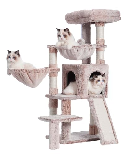 Gitelsnour Katzenbaum für kleine Katzen/Kätzchen, Katzenturm mit Höhle, 2 Körbe, Plattform, Kratzbrett, Katzenkratzbäume für Indoor-Katzen, Muchroom GCT003SMU von Gitelsnour