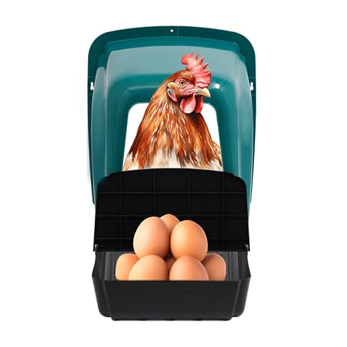 Hühner Legenest 2Pcs,Glatte Kanten Hühner-Nistkästen aus Kunststoff,große Kunststoff Abrollnest mit vorgebohrten Löcher zum Sammeln von Eiern verwenden für kleine Herde große Geflügelfarm Hühner Legenest 2Pcs,Glatte Kanten Hühner-Nistkästen aus Kunststoff,große Kunststoff Abrollnest mit vorgebohrten Löcher zum Sammeln von Eiern verwenden für kleine Herde große Geflügelfarm von Giuffrida