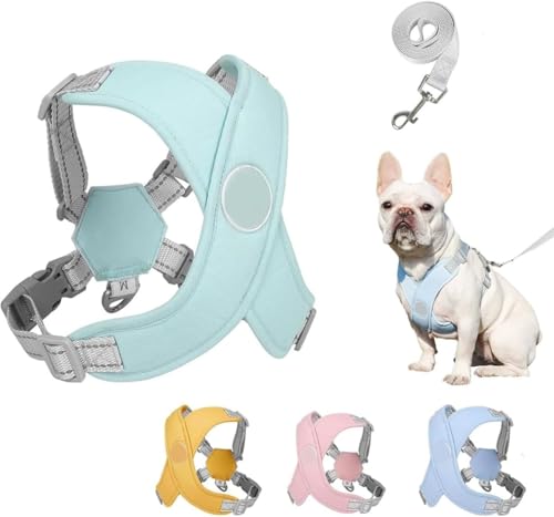 Chewie Gemütliches Geschirr, Getchewie Hundegeschirr, reflektierend, verstellbar, bequem, vielseitig einsetzbar, praktische Hundeweste, atmungsaktiv und bequem, Anti-Breakaway, für kleine, mittelgroße von Giurui