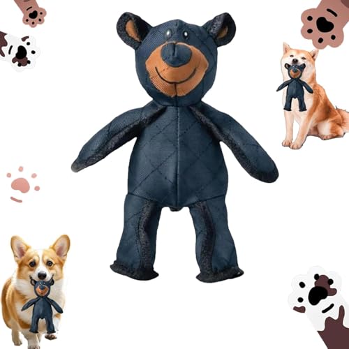 Giurui Unbreaka Bär, unzerbrechlicher Bär, Hundespielzeug, unzerstörbarer Bär, Hundespielzeug, aggressive Kauer, unzerstörbar, gefülltes Plüsch-Hundespielzeug, Quietschspielzeug, interaktives Giurui Unbreaka Bär, unzerbrechlicher Bär, Hundespielzeug, unzerstörbarer Bär, Hundespielzeug, aggressive Kauer, unzerstörbar, gefülltes Plüsch-Hundespielzeug, Quietschspielzeug, interaktives von Giurui
