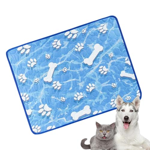 GjnjfdF Hundekühlmatte | Waschbare Katzenmatte Für Transportbox & Liegeplatz | Tragbares Haustierzubehör & Wiederverwendbare Accessoires Bei Für Ältere Tiere von GjnjfdF