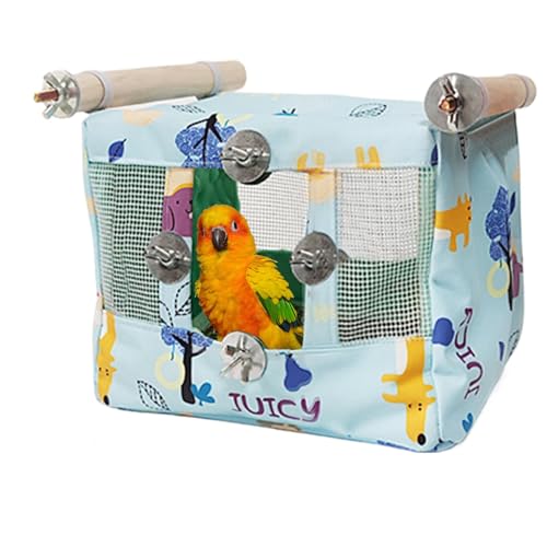 GjnjfdF Papageienkäfignest, Vogelhängemattezelt,Atmungsaktives Vogelschlafenbett mit kühlem Pad | Wasserdicht von GjnjfdF