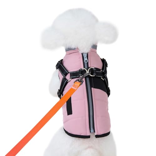 GjnjfdF Wasserdichte und warme Hundekleidung, Winterkleidung für Hunde - Hundemantel Winter Warme Hundejacke | Polar Fleece Cozy Pet Supplies Hundekleidung für kaltes Wetter für Hunde und kleine Hunde GjnjfdF Wasserdichte und warme Hundekleidung, Winterkleidung für Hunde - Hundemantel Winter Warme Hundejacke | Polar Fleece Cozy Pet Supplies Hundekleidung für kaltes Wetter für Hunde und kleine Hunde von GjnjfdF