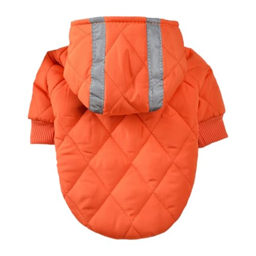 GjnjfdF Winterjacke für Hunde, Hundemäntel,Verdickte, verstellbare Welpenjacken für kleine Hunde - Welpenjacken für kleine Hunde, mit reflektierenden Streifen für die tägliche Kleidung des Haustiers GjnjfdF Winterjacke für Hunde, Hundemäntel,Verdickte, verstellbare Welpenjacken für kleine Hunde - Welpenjacken für kleine Hunde, mit reflektierenden Streifen für die tägliche Kleidung des Haustiers von GjnjfdF