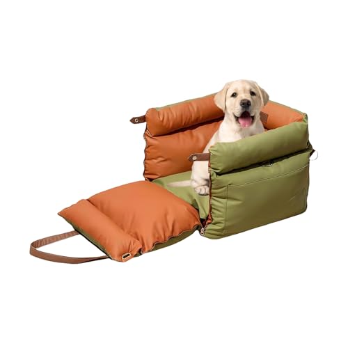 GkgWuxf Autositze Für Kleine Hunde - Abnehmbarer Autositz Für Welpen | Allwetter Bissfestes Hundebett mit Aufbewahrungstasche für Lange Fahrten Camping Wohnmobilreisen und Pendeln GkgWuxf Autositze Für Kleine Hunde - Abnehmbarer Autositz Für Welpen | Allwetter Bissfestes Hundebett mit Aufbewahrungstasche für Lange Fahrten Camping Wohnmobilreisen und Pendeln von GkgWuxf