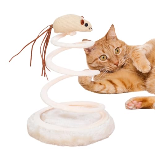 GkgWuxf Federspielzeug für Katzen – interaktives Katzenspielzeug – Lernspiel gegen Langeweile mit Maus für Katzen im Innenbereich, geeignet für alle Größen, stimuliert den Jagdinstinkt GkgWuxf Federspielzeug für Katzen – interaktives Katzenspielzeug – Lernspiel gegen Langeweile mit Maus für Katzen im Innenbereich, geeignet für alle Größen, stimuliert den Jagdinstinkt von GkgWuxf