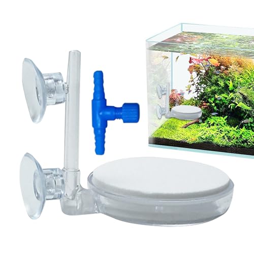 GkgWuxf Fischtank Bubblerstein, Aquariumluftsteine ​​,Luftsteinsauerstoffversorgung Diffusor für Fischtank - Ultra-Fine-Ruheblbbler-Werkzeug Aquarium für Home Outdoor Pond Live Transport von GkgWuxf