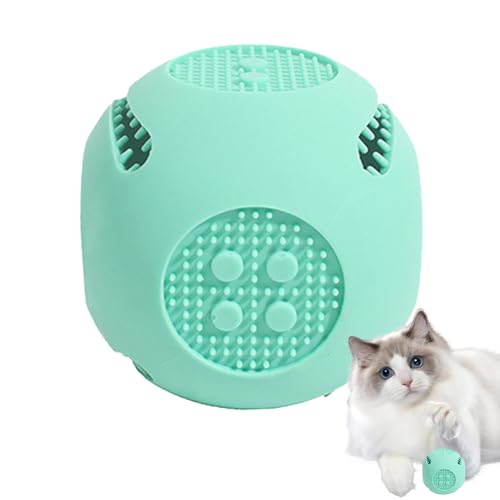 GkgWuxf Futterball für Hunde | Anti-Erstickungsspielzeug für Welpen, interaktiver Ball, tragbares Puzzle, Kaubeißring für Training, Unterhaltung von GkgWuxf