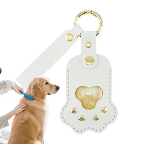 GkgWuxf Hundehaar Schlüsselanhänger | Pfotenform Erinnerungsanhänger Für Haustiere | Tragbar Katzenerinnerung Geschenk für Teenager Familien Katzenbesitzer Erwachsene Kinder Reise GkgWuxf Hundehaar Schlüsselanhänger | Pfotenform Erinnerungsanhänger Für Haustiere | Tragbar Katzenerinnerung Geschenk für Teenager Familien Katzenbesitzer Erwachsene Kinder Reise von GkgWuxf