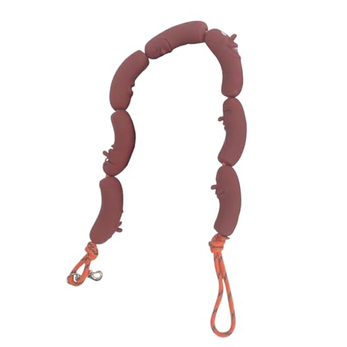 GkgWuxf Hundeleine für Hunde, lustige Wurstform, ergonomische Werkzeuglinien für Haustiere, Spazierengehen, Outdoor, Camping, Wandern, Bodenkacke von GkgWuxf