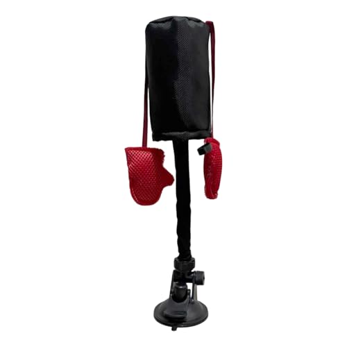 GkgWuxf Indoor Katzen Boxsack,Boxspielzeug Für Katzen Mit Spielangel - Mit Saugnapf Haustier Interaktives Training Aktivität Für Balkon Wohnzimmer Schlafzimmer GkgWuxf Indoor Katzen Boxsack,Boxspielzeug Für Katzen Mit Spielangel - Mit Saugnapf Haustier Interaktives Training Aktivität Für Balkon Wohnzimmer Schlafzimmer von GkgWuxf