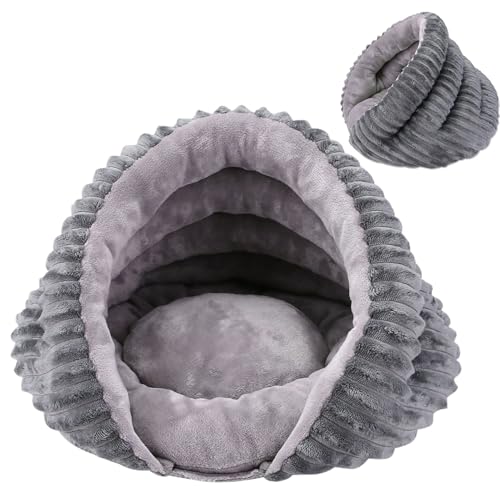 GkgWuxf Katzenbett - Abnehmbares Indoor Katzen Nest Bett | Kuscheliges Tunnel Nest Wärmendes Design rutschfest Für Winter Schlafzimmer Balkon Reise Outdoor Weihnachten GkgWuxf Katzenbett - Abnehmbares Indoor Katzen Nest Bett | Kuscheliges Tunnel Nest Wärmendes Design rutschfest Für Winter Schlafzimmer Balkon Reise Outdoor Weihnachten von GkgWuxf