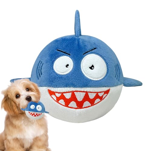 GkgWuxf Quietschball für Hunde, Plüsch-Hundeball, Tierform, weiches Hüpfspiel, doppellagig, reißfest, für Katzenzähne, Schleifen, Reinigung GkgWuxf Quietschball für Hunde, Plüsch-Hundeball, Tierform, weiches Hüpfspiel, doppellagig, reißfest, für Katzenzähne, Schleifen, Reinigung von GkgWuxf