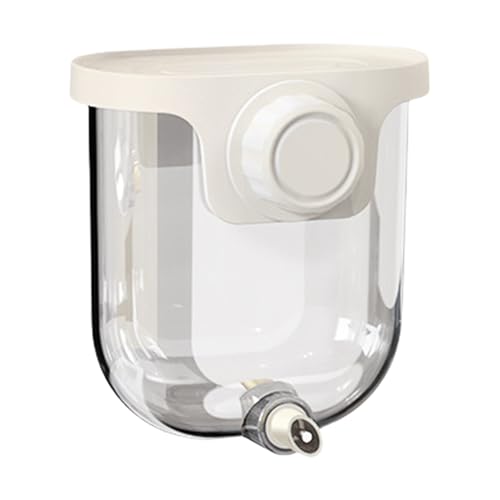 GkgWuxf Vogel Wasserspender für Käfig,Vogel Tränke - 330ml Pin-Touch Tropffreier Befestigbarer Wasserspender für Kolibris Wellensittiche Finken Kanarienvögel und Nymphensittiche von GkgWuxf