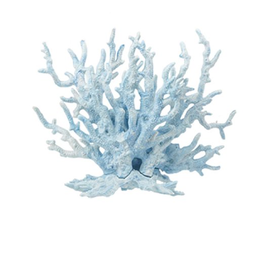 Gkhowiu Baby Blau Kunststoff Korallen geformte Ornament Dekor für Aquarium von Gkhowiu