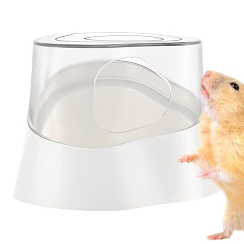Gkumgwo Hamstersandbad – Graben Sandbehälter für Hamster | Transparenter Deckel Hamster Graben Duschraum für kleine Haustiere Reinigung und Baden Gkumgwo Hamstersandbad – Graben Sandbehälter für Hamster | Transparenter Deckel Hamster Graben Duschraum für kleine Haustiere Reinigung und Baden von Gkumgwo