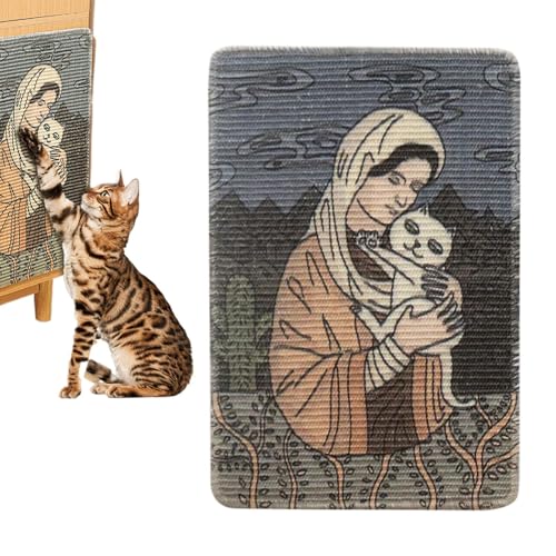 Gkumgwo Indoor Cat Scratching Toy - Cartoon Pad Pet Cat Scratcher Mat - Indoor Bored Cats Entertainment Scratcher Resting Exercising Mat for Small, Medium, L Gkumgwo Indoor Cat Scratching Toy - Cartoon Pad Pet Cat Scratcher Mat - Indoor Bored Cats Entertainment Scratcher Resting Exercising Mat for Small, Medium, L von Gkumgwo