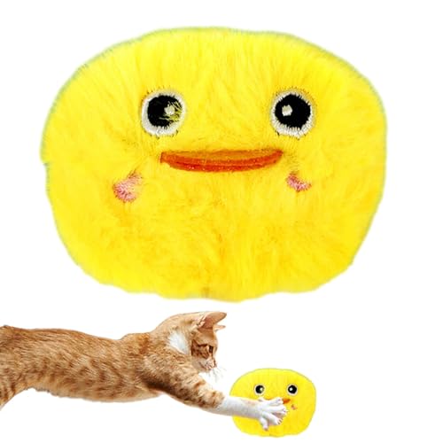 Gkumgwo Katze Plüschtier | Lustiges Plüsch-Kauspielzeug Zahnen Kauspielzeug - Plüschtier Interaktives integriertes Katzenminze-Duftpaket Quietschspielzeug für Hunde Katzen Gkumgwo Katze Plüschtier | Lustiges Plüsch-Kauspielzeug Zahnen Kauspielzeug - Plüschtier Interaktives integriertes Katzenminze-Duftpaket Quietschspielzeug für Hunde Katzen von Gkumgwo