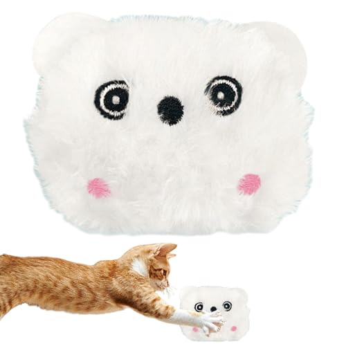 Gkumgwo Katzenminze Spielzeug - Lustiges Zahnen Kauspielzeug Sound Spielzeug - Plüschtier Interaktives Integriertes Katzenminze-Duftpaket Quietschspielzeug für Hunde Katzen Gkumgwo Katzenminze Spielzeug - Lustiges Zahnen Kauspielzeug Sound Spielzeug - Plüschtier Interaktives Integriertes Katzenminze-Duftpaket Quietschspielzeug für Hunde Katzen von Gkumgwo
